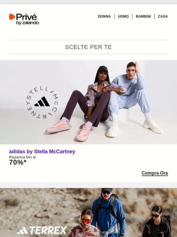 Adidas Terrex, BOSS CASUAL, MOSCHINO & tante altre eccezionali offerte