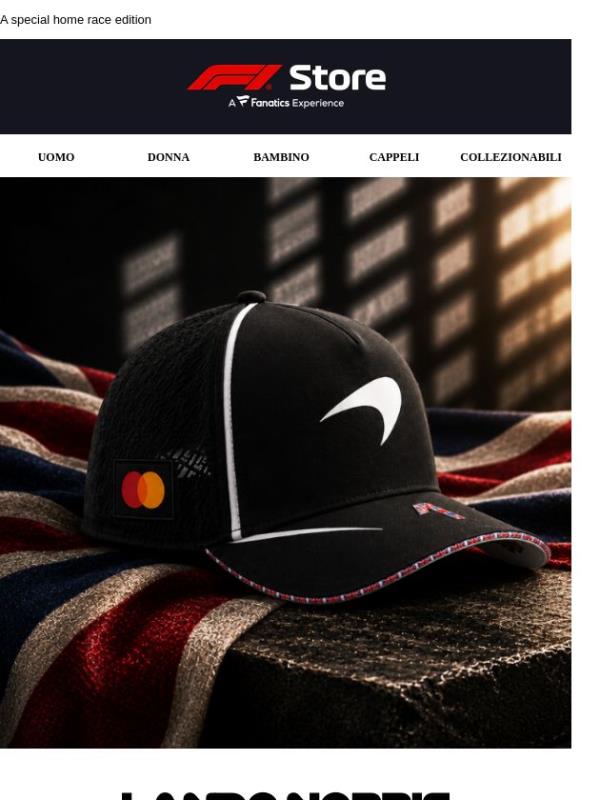 Now Live: Norris Silverstone GP Cap