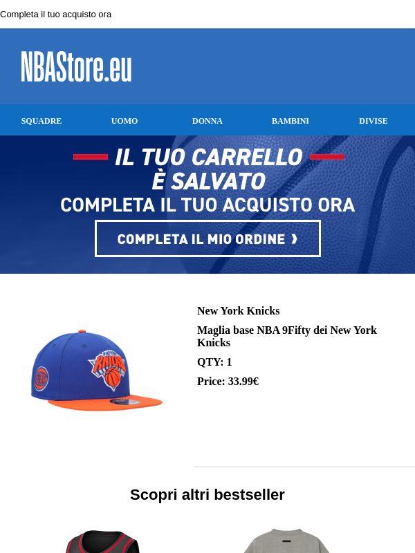 Ottime notizie, il tuo carrello è ancora salvato