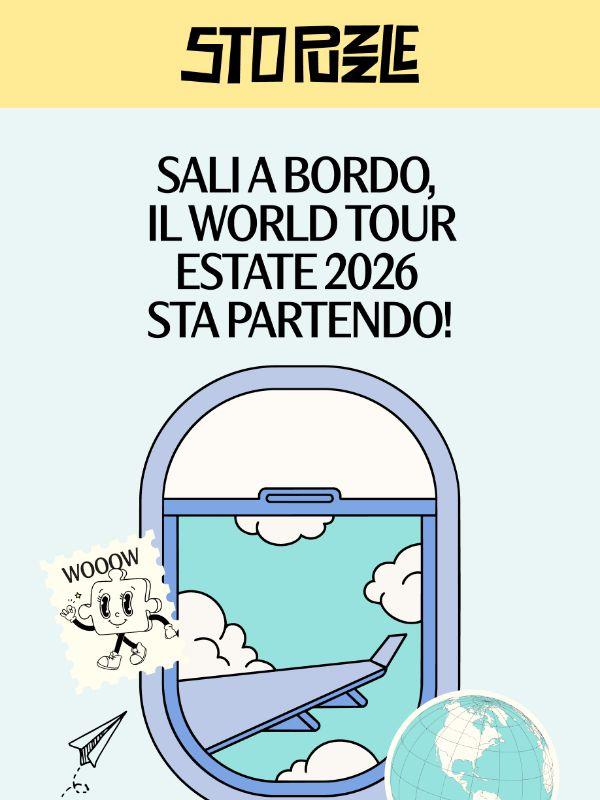 4 città, un solo biglietto: il World Tour pt.2 è LIVE 🧩