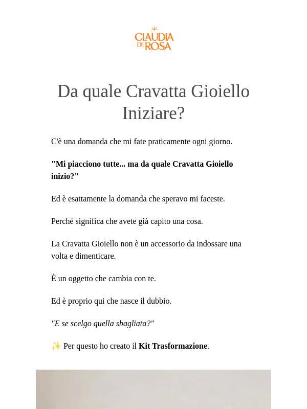 La domanda che mi fate più spesso..