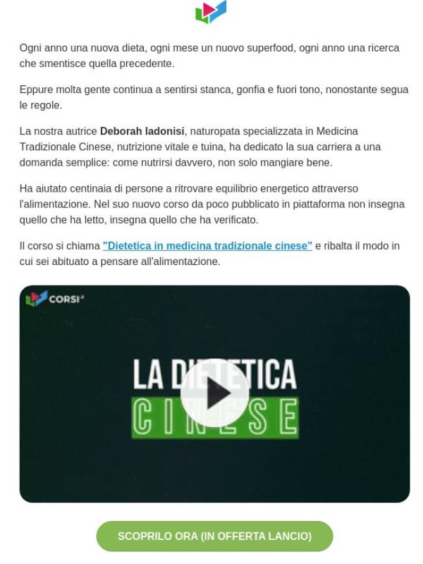 [Novità] Non è (solo) questione di calorie