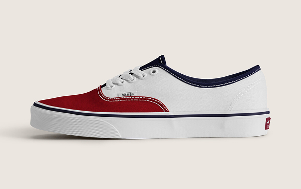 Authentic Shoe Red/White/Blue