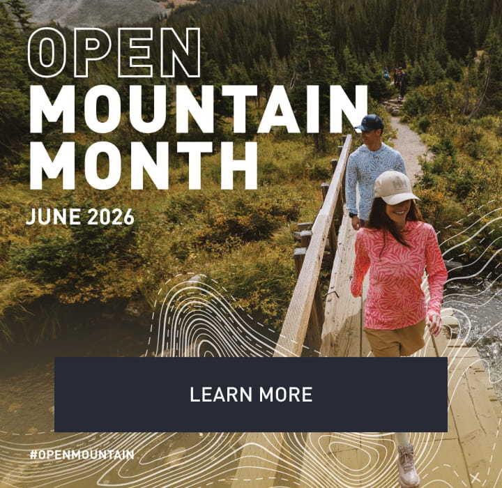Open Mountain Month - June 2026 - Learn More