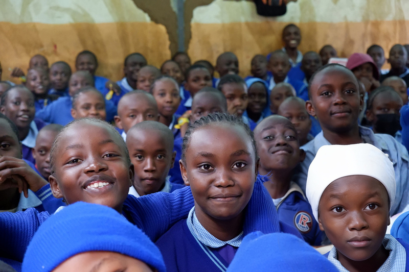 Studentesse della Secondary School di Dandora, Nairobi