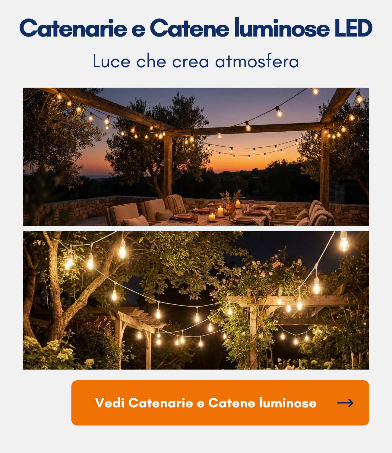 Lampadina LED per Catenarie