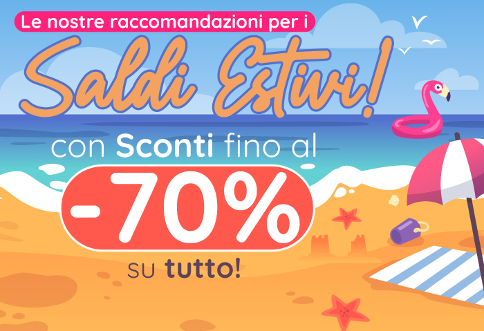 SALDI FINO AL 70%