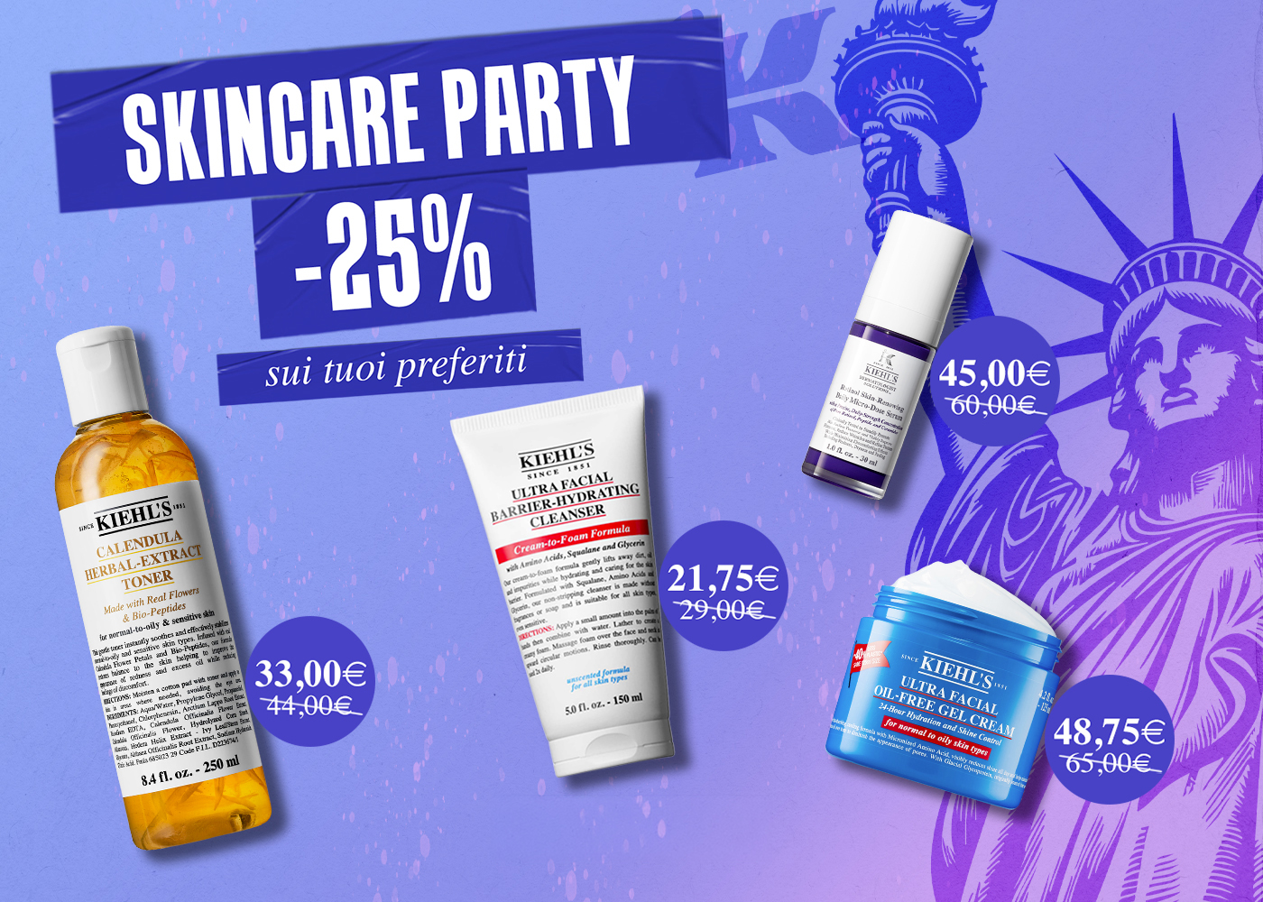 Skincare Party! -25% sui tuoi preferiti
