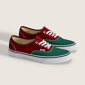 Authentic Shoe Green/Red