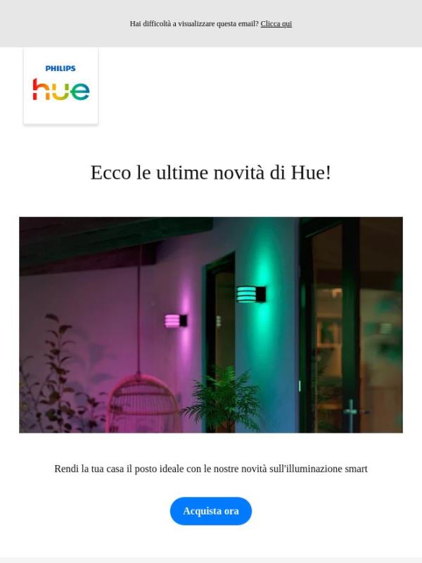 Novità di Philips Hue!