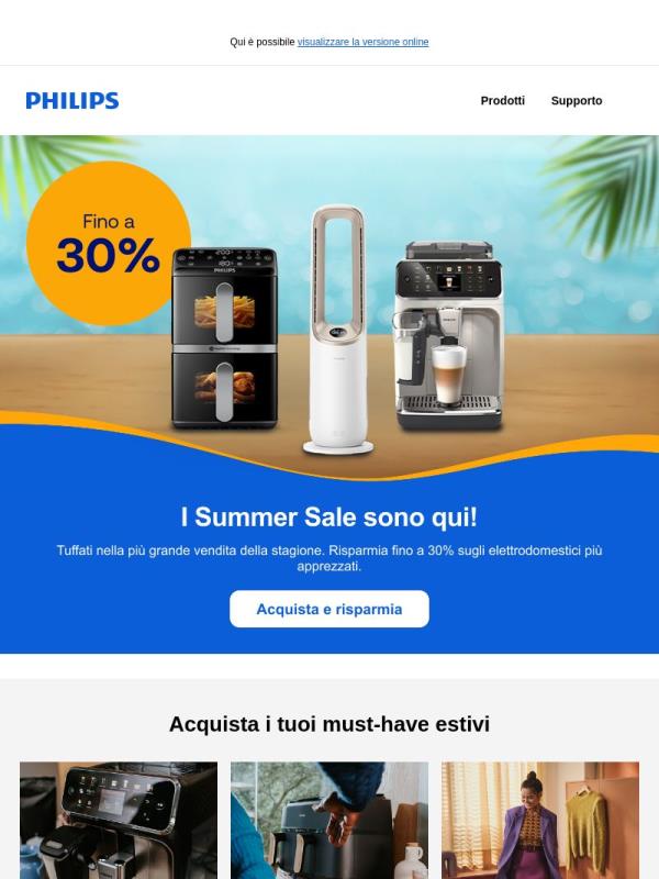 ☀️ I Summer Sale iniziano ORA