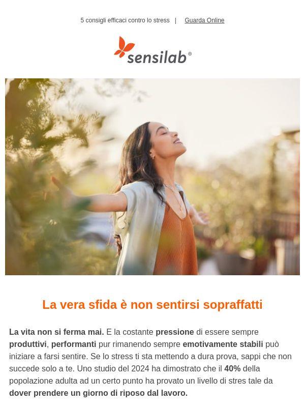 Meno stress, più equilibrio ⚖️