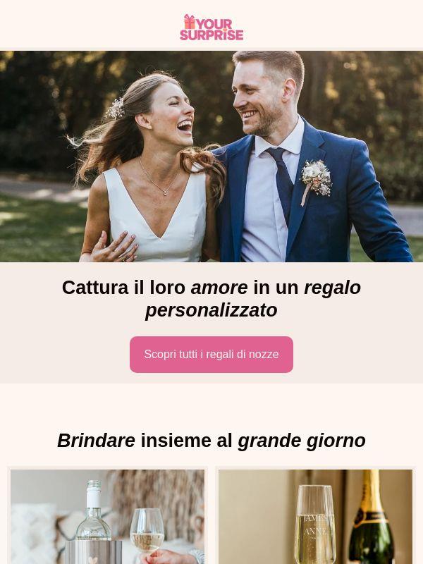 Regali di nozze personalizzati per il loro grande giorno 💗
