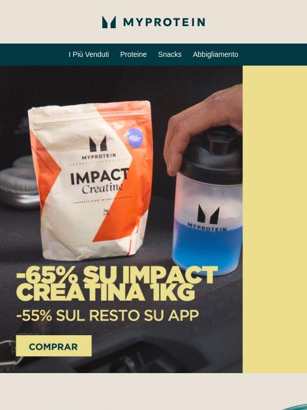 -65% su Impact Creatina da 1kg 💥