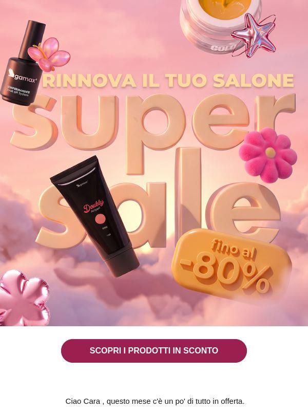 😍  Le offerte del mese: c'è un po' di tutto... fino al -80%!