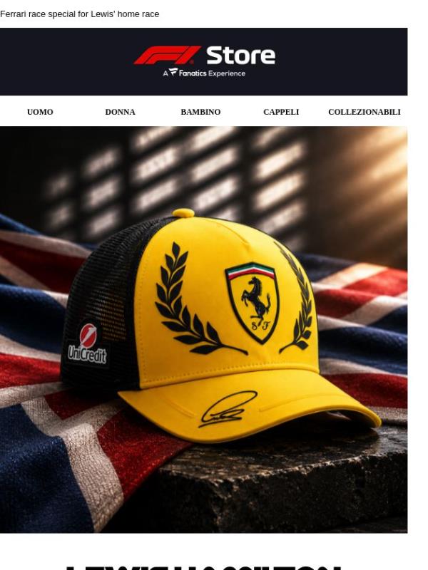 Now Live: Hamilton Silverstone GP Cap