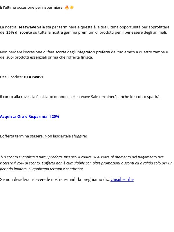 Non perdere il -25% per il tuo amico!