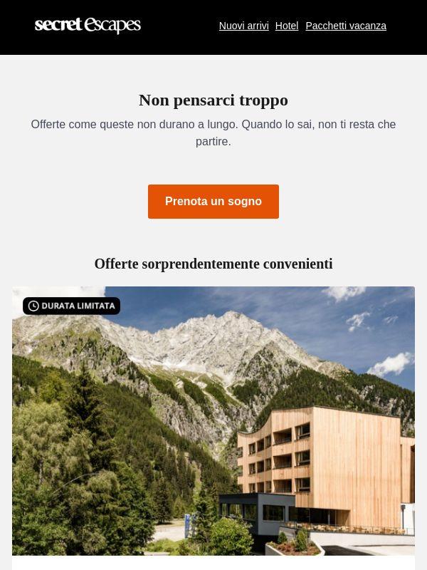 Sconti fino al 50%. È tutto vero.