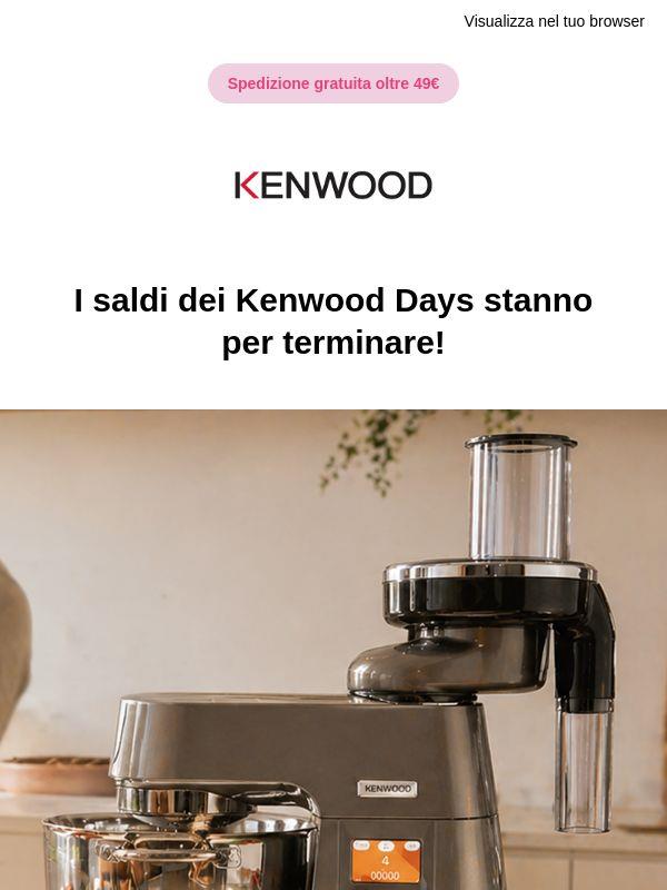 I saldi dei Kenwood Days sono ancora meglio con uno sconto extra! ⚡