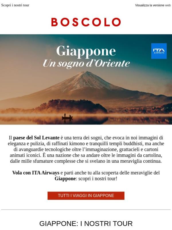 Vola in Giappone: le meraviglie del Sol Levante