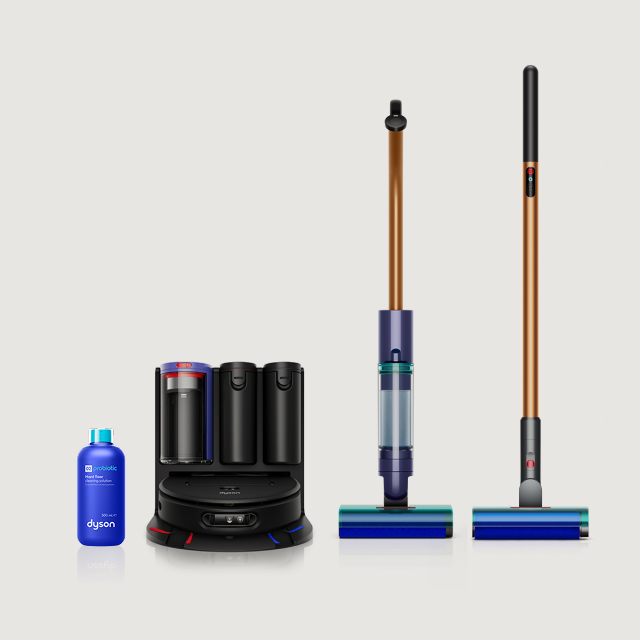 Dyson range of robots and wet cleaners.