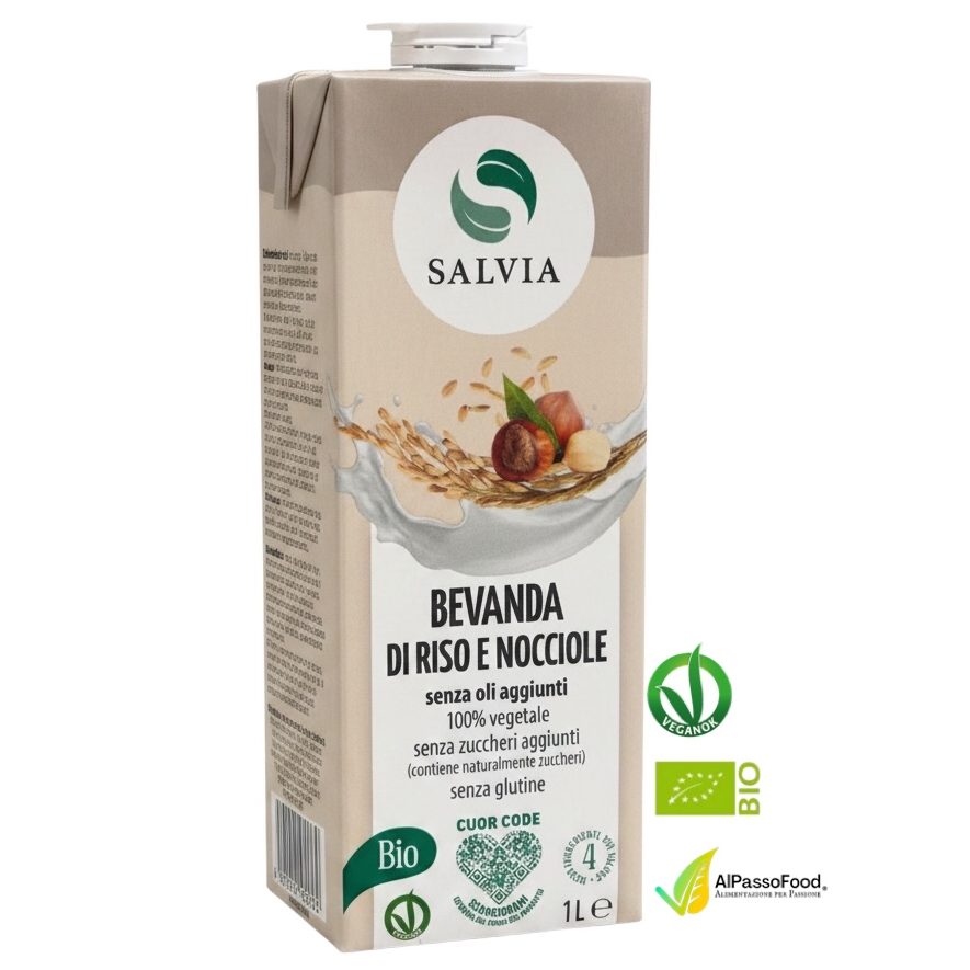 Bevanda di Riso e Nocciole Bio