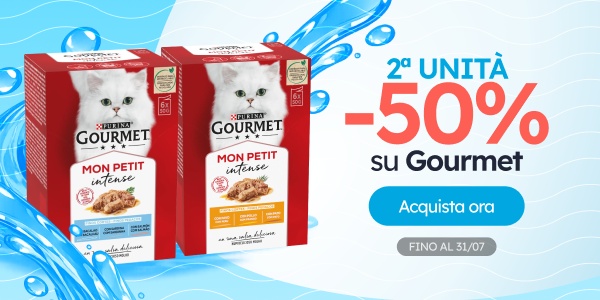2ª unità al 50 % su Gourmet.