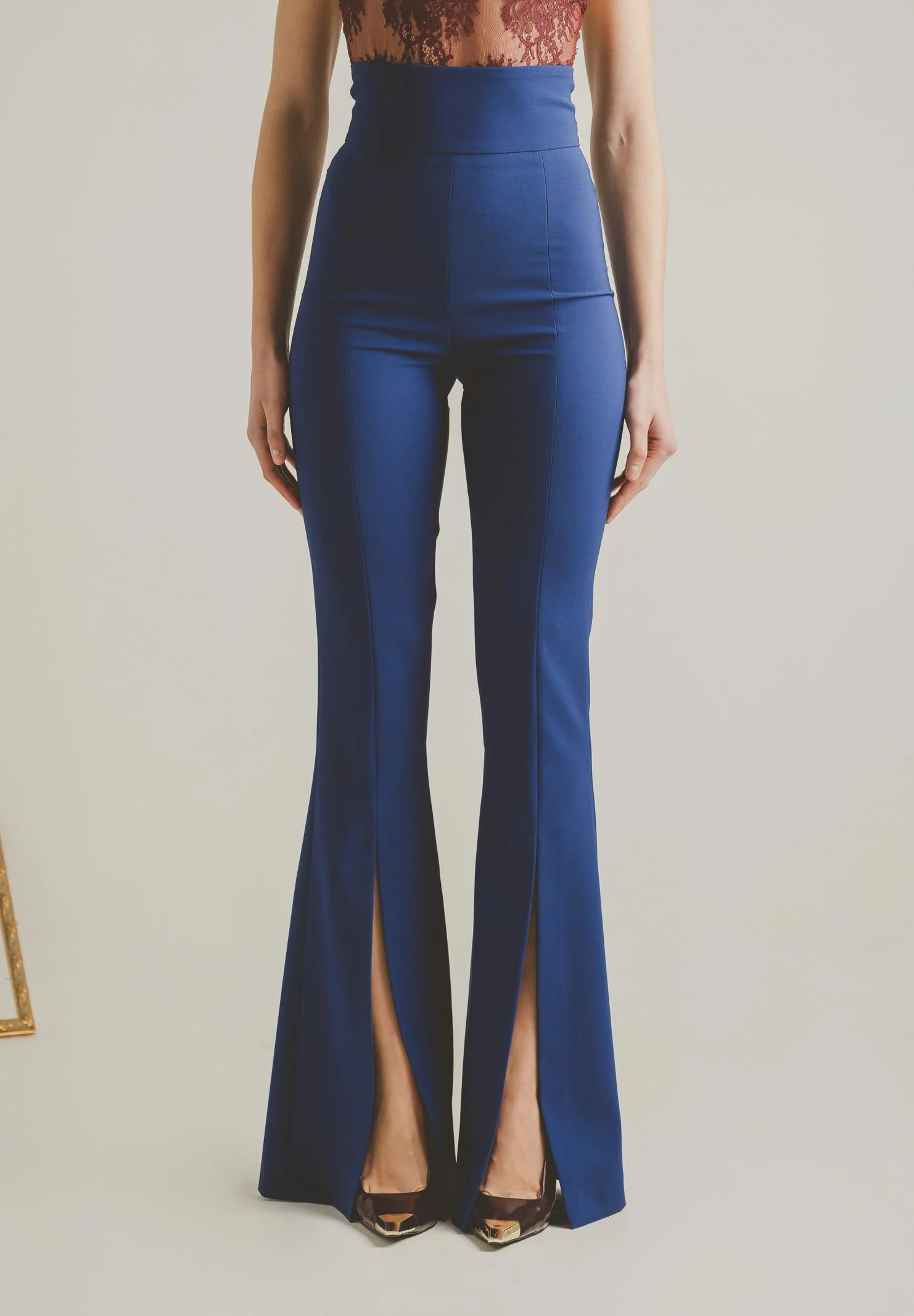Image of SANTAS Pantalone Force blu quarzo da donna