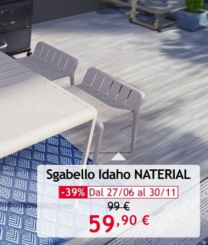 Sgabello Idaho NATERIAL 59,90 &euro;