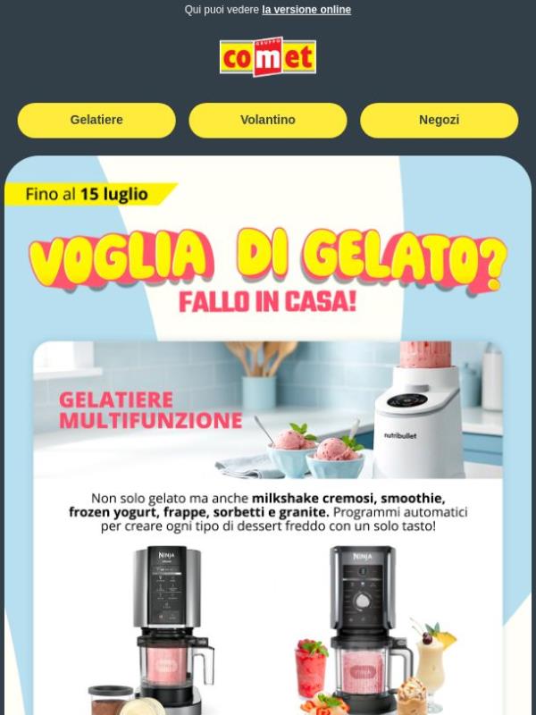 Voglia di gelato? Fallo in casa🍧
