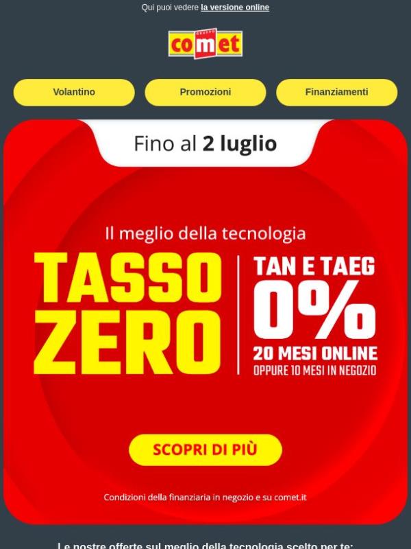 Il Tasso Zero che non ti aspetti 🤐