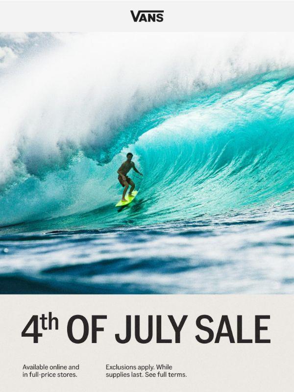 Summer savings for the 4th