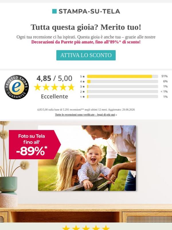 Premio esclusivo solo per te!