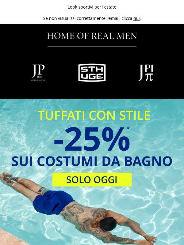 Tuffati con stile ☀️ -25% sui costumi da bagno