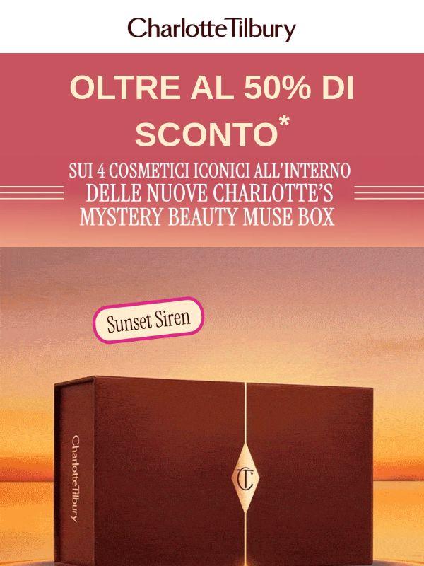 Le NUOVE Charlotte’s Mystery Beauty Muse Box! 💖