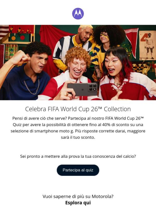 Pronto per la sfida?