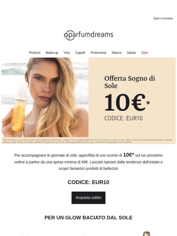 Ultima possibilità: 10€ per te, Beauty