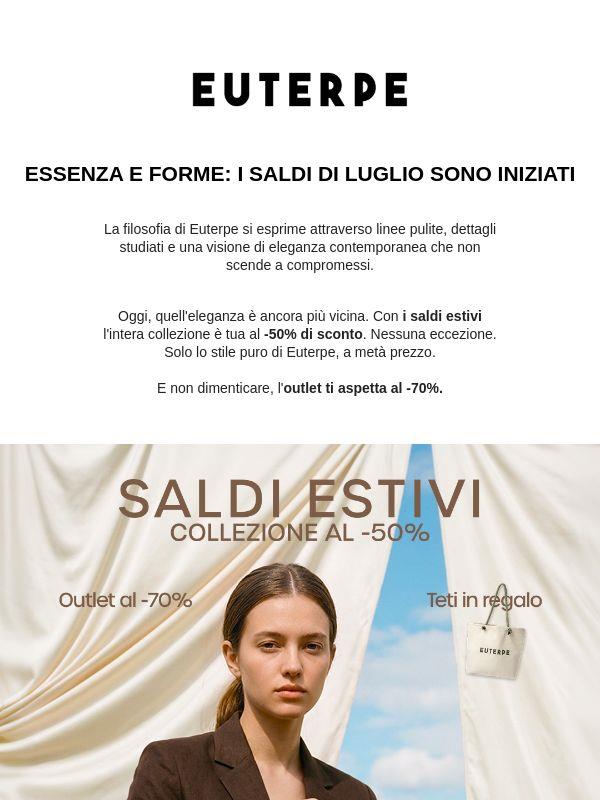 I saldi sono qui. Tutta la collezione al -50% ✨