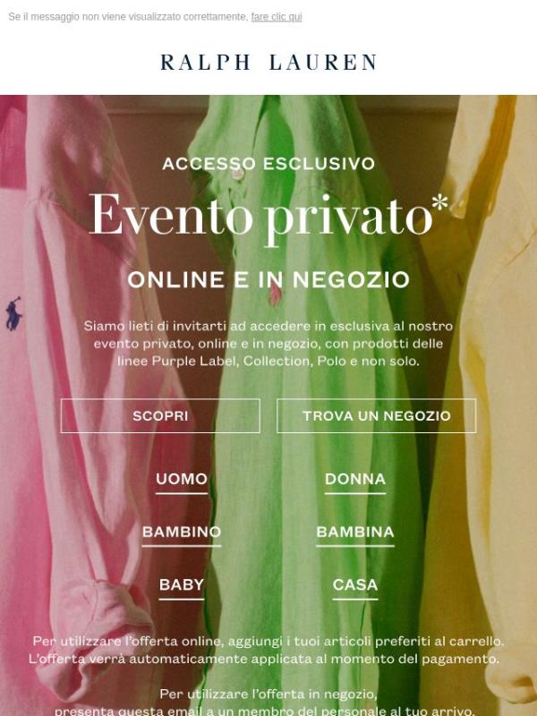 Siamo lieti di invitarti al nostro evento estivo privato