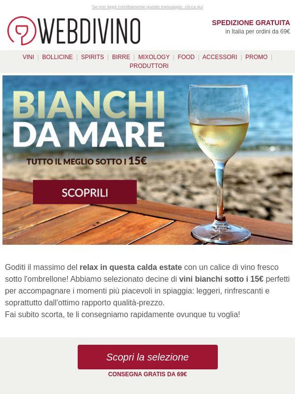 Bianchi da mare ☀️ Il meglio entro 15€
