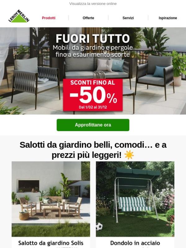 FUORI TUTTO: tanti sconti fino al -50%! 📢