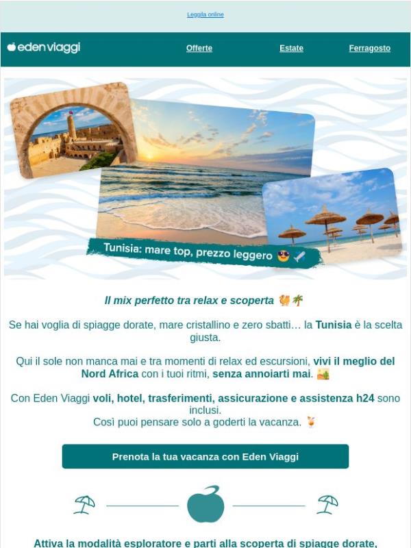 Tra relax e avventura, vola in Tunisia 🏜️✈️