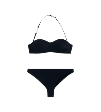 Bikini Bandeau nero