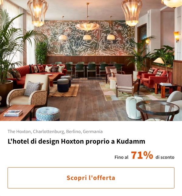 L'hotel di design Hoxton proprio a Kudamm