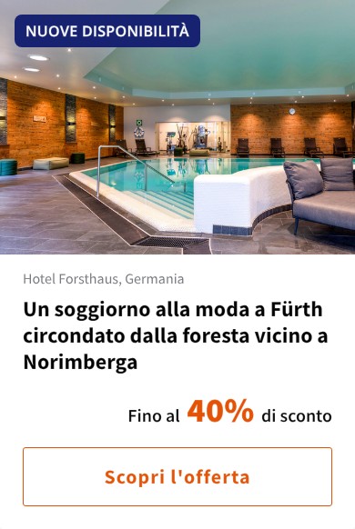 Un soggiorno alla moda a Fürth circondato dalla foresta vicino a Norimberga