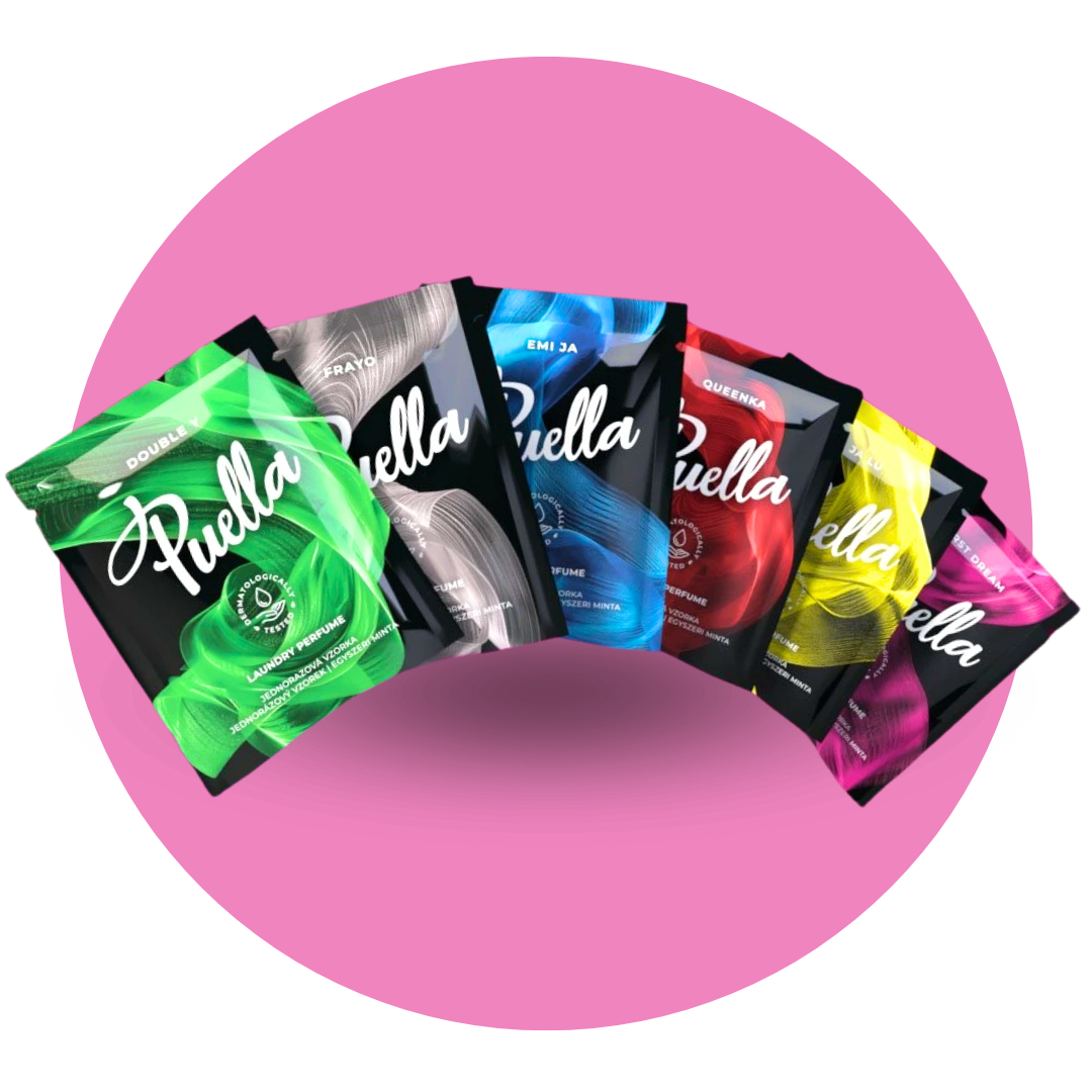 Kit di prova di profumatori per bucato Puella