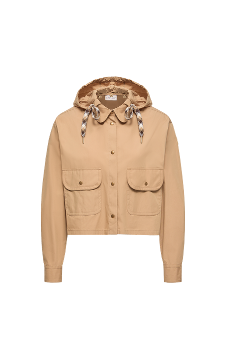 Piumino midi Balette con trapuntatura geometrica