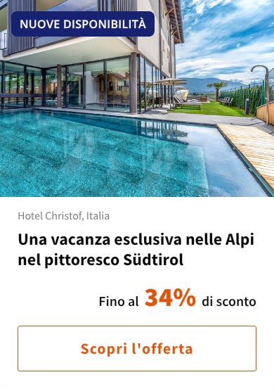 Una vacanza esclusiva nelle Alpi nel pittoresco Südtirol