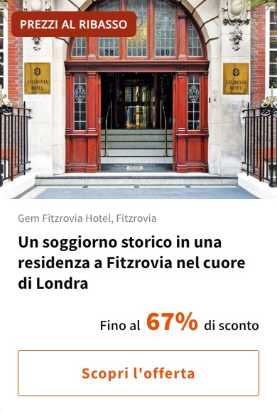 Un soggiorno storico in una residenza a Fitzrovia nel cuore di Londra