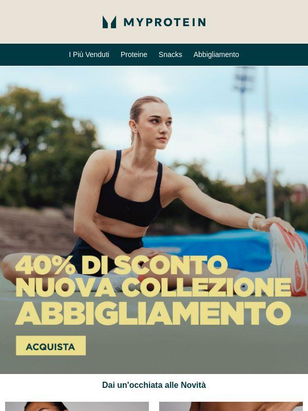 -40% sull'Abbigliamento + Spedizione a 1€ 🚚
